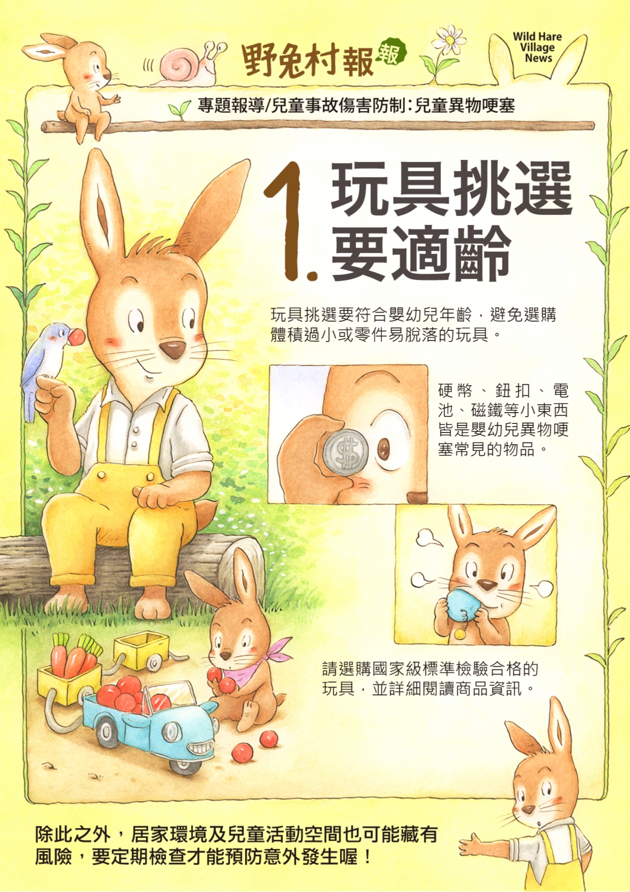 兒童異物哽塞宣導